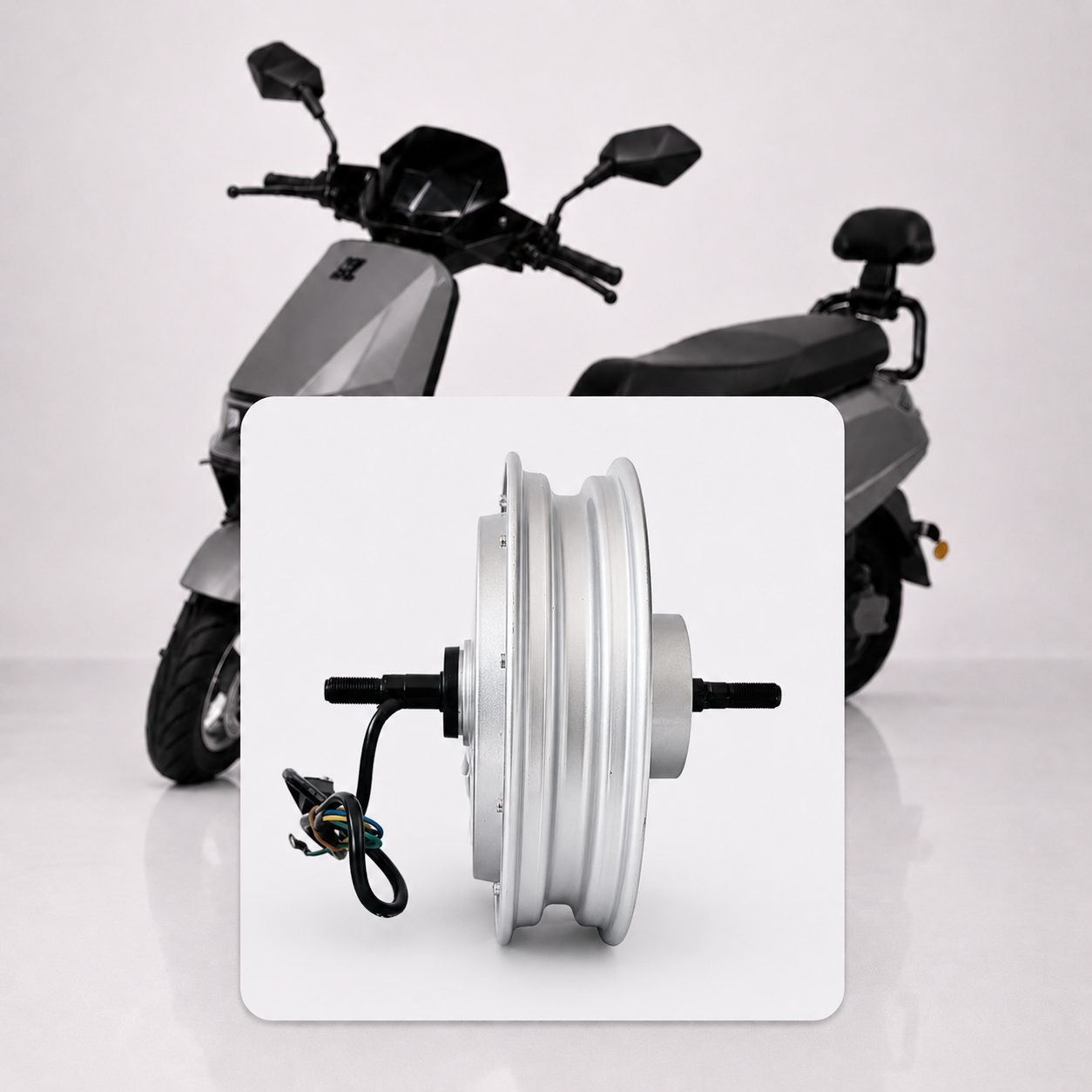 Genuine i Bike 72V Hub Motor Rear Wheel Brushless Electric Scooter Motor